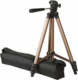 Amazon Basics 50-inch Lightweight Camera Mount Tripod Stand Review