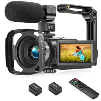 WZX Video Camera Camcorder Review: Full HD 30FPS 36MP 16X Digital Zoom with IR Night Vision